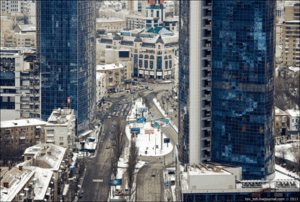 Бульвар Леси Украинки в Киеве