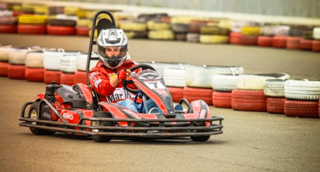 Carting in “Blokbaster” center