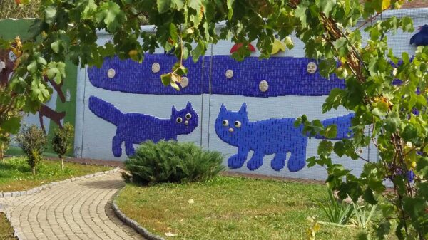 Коты на Пейзажной аллее